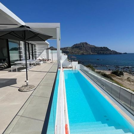 Villa Nostos Plakias Beachfront Sea View Privet Pool Luaran gambar